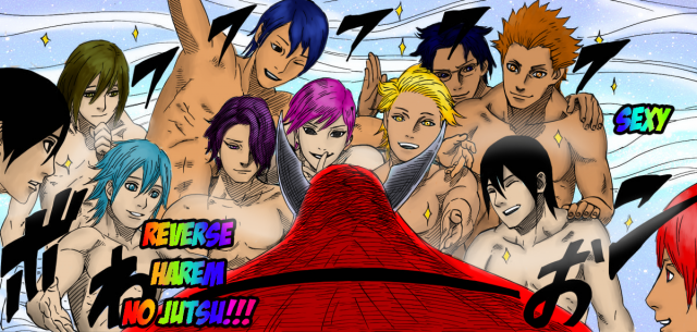 Sexy Reverse Harem no Jutsu - Naruto 682